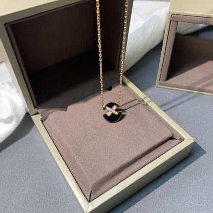 [Eterna Jewels]JEUX DE PINK GOLD DIAMOND NECKLACE