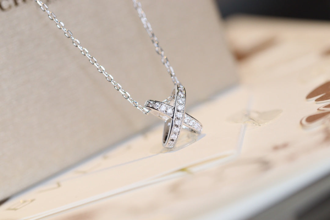 [Eterna Jewels]JEUX DE DIAMOND NECKLACE