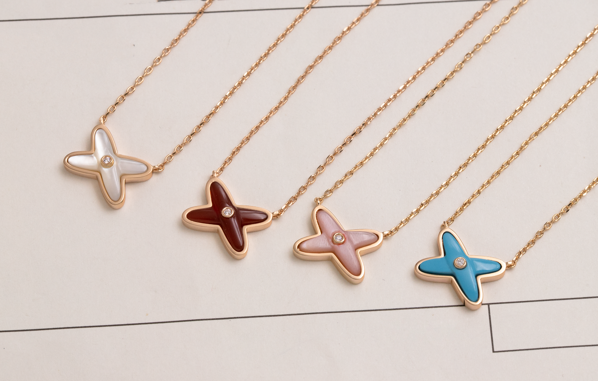 [Eterna Jewels]JEUX DE NECKLACE 1 DIAMOND