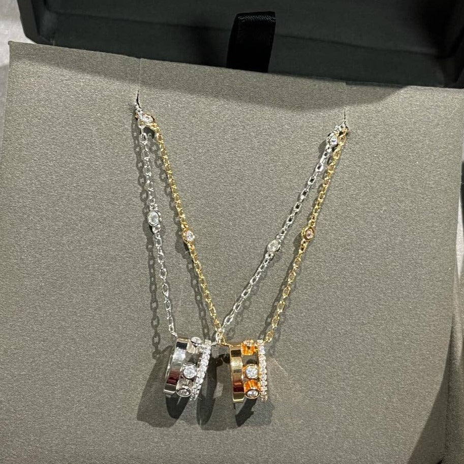 [Eterna Jewels]CHAIN MOVE ROMANE PEDAND NECKLACE