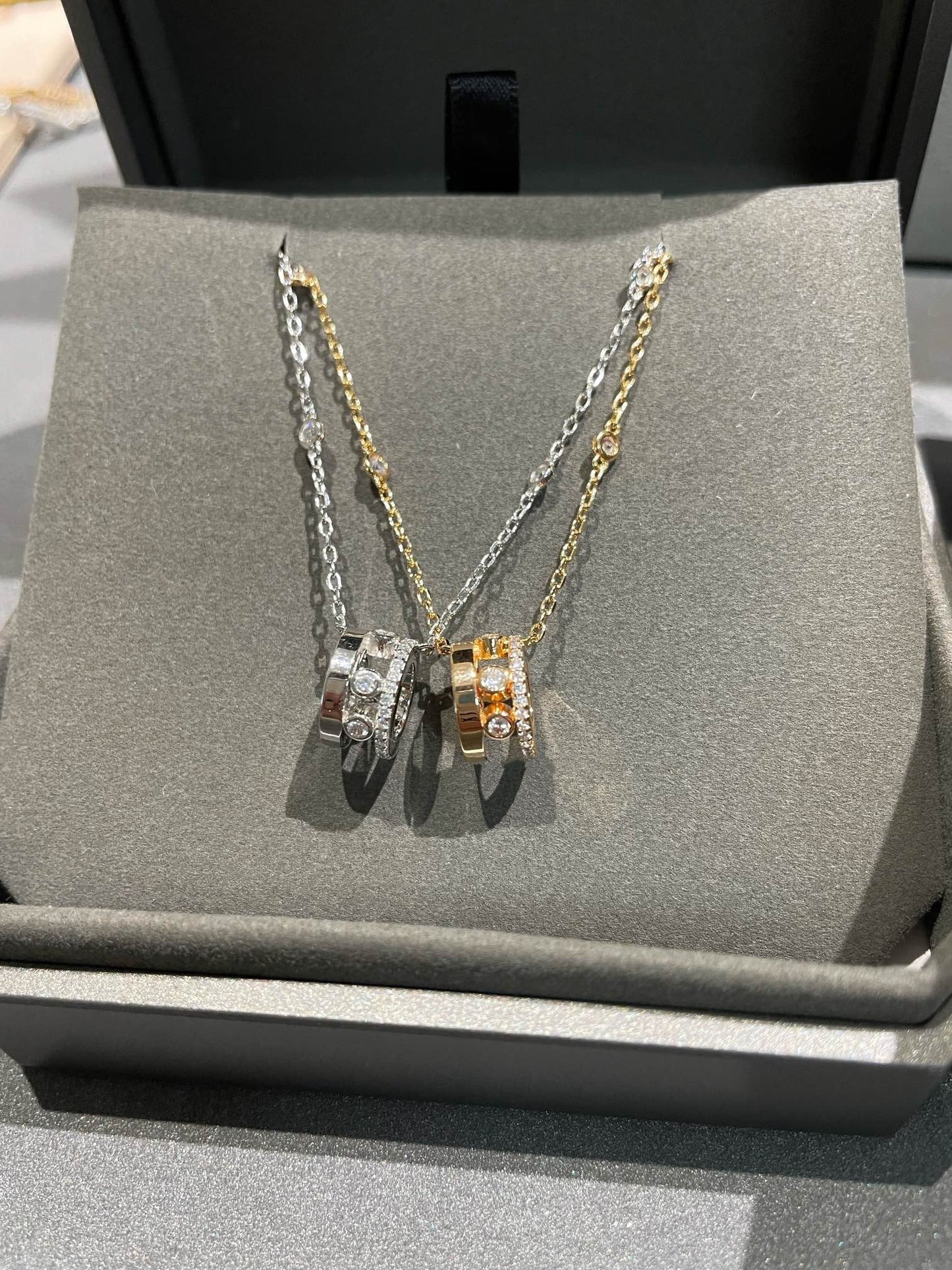 [Eterna Jewels]CHAIN MOVE ROMANE PEDAND NECKLACE