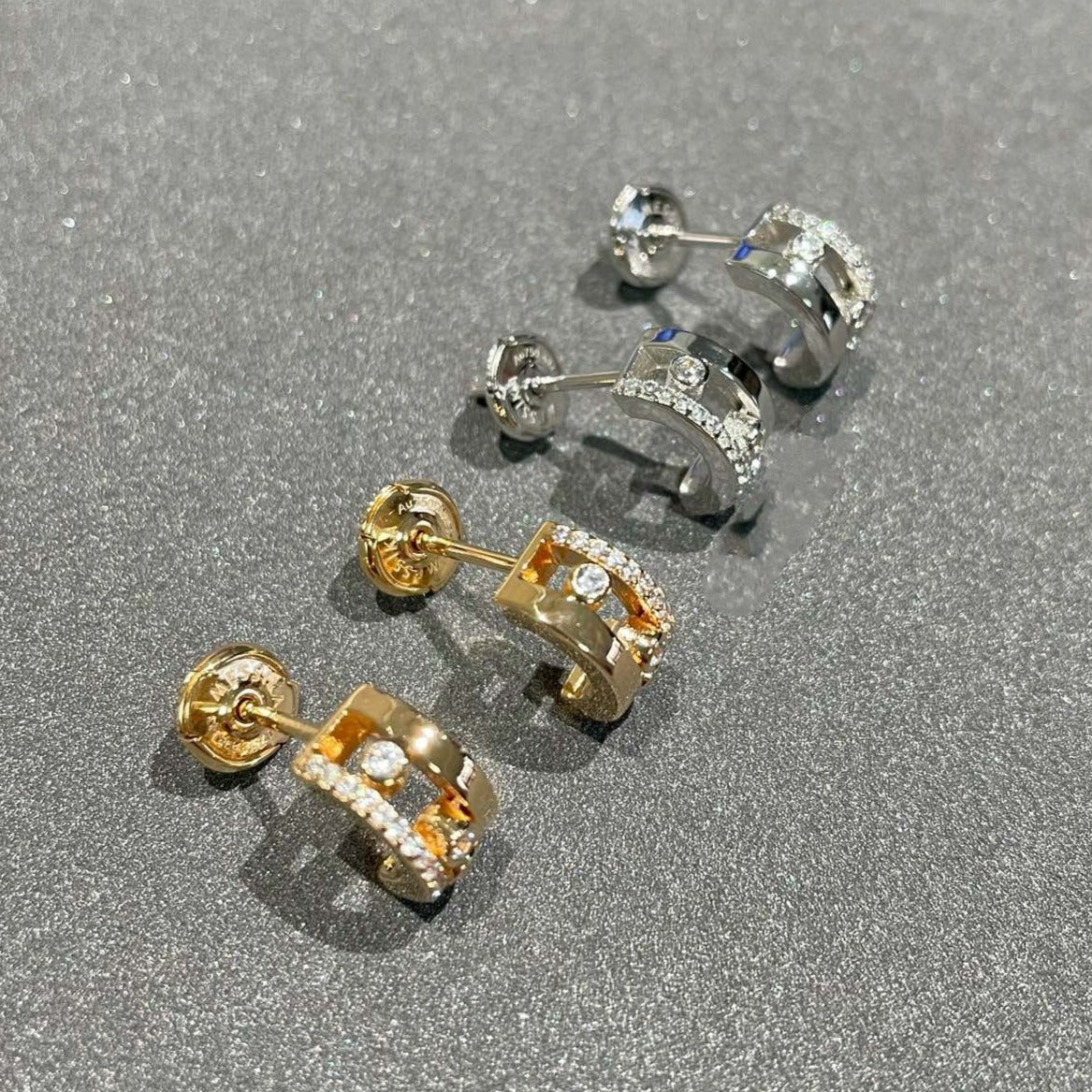 [Eterna Jewels]MOVE ROMANE EARRINGS DIAMOND