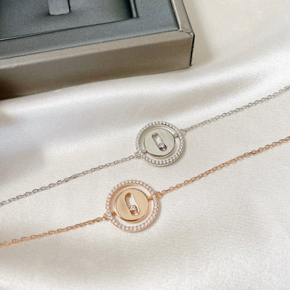 [Eterna Jewels]LUCKY MOVE PAVED DIAMOND BRACELET