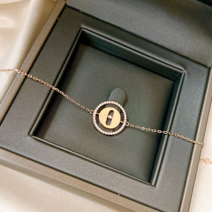 [Eterna Jewels]LUCKY MOVE PAVED DIAMOND BRACELET