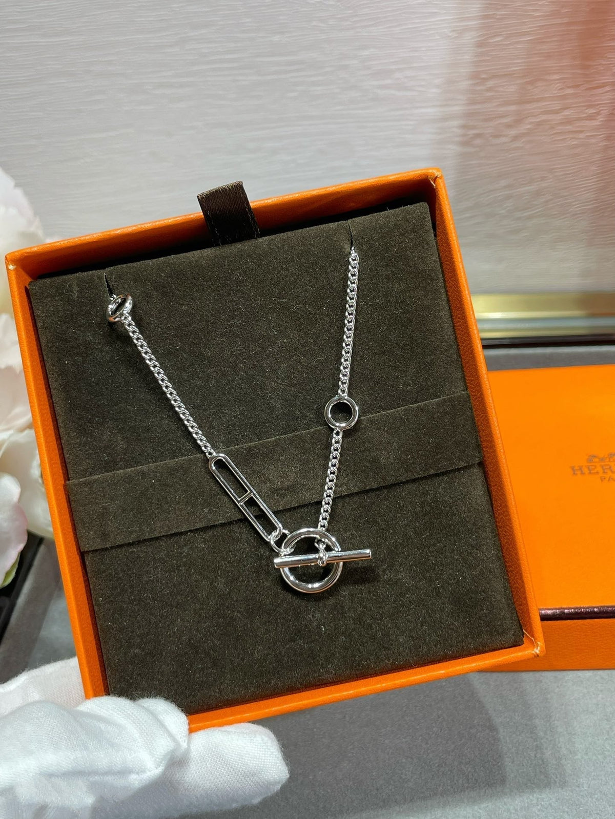 [Eterna Jewels]HM STERLING CHAINE D'ANCRE HEART