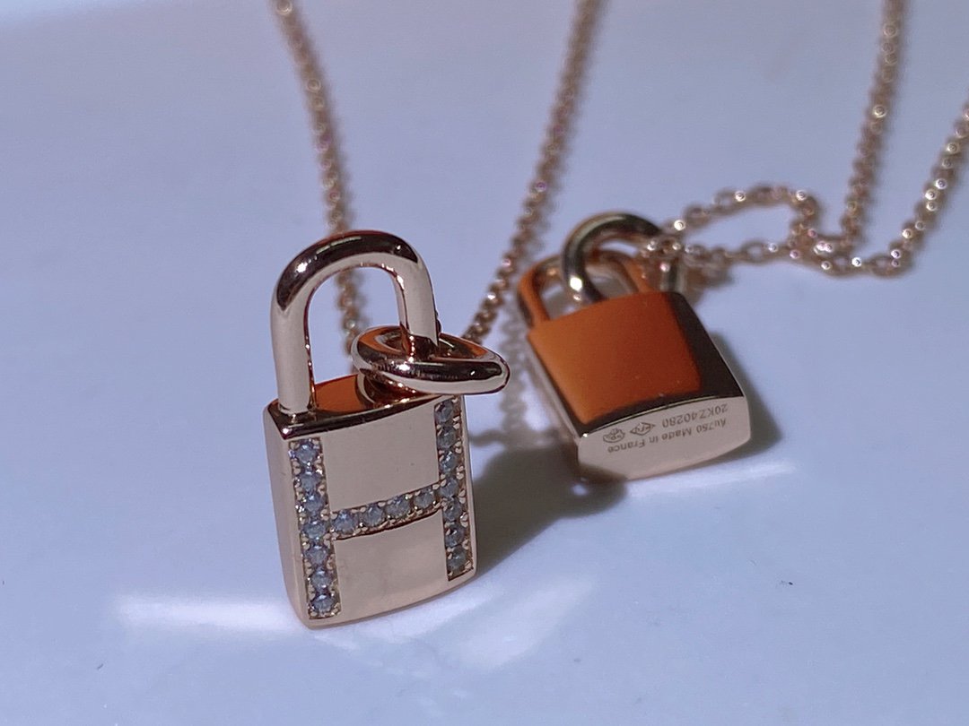[Eterna Jewels]HM ADVANCED NICHE LOCK HEAD NECKLACE DIAMONDS