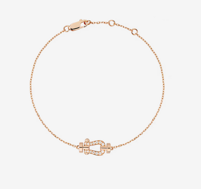 [Eterna Jewels]FORCE 10 FULL DIAMOND BUCKLE CHAIN LINK MINI MODEL