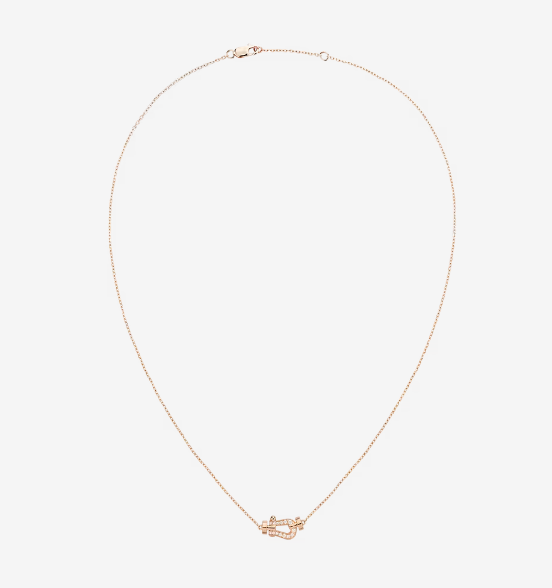 [Eterna Jewels]FORCE 10 DIAMOND PINK GOLD NECKLACE MINI MODEL