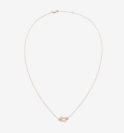 [Eterna Jewels]FORCE 10 DIAMOND PINK GOLD NECKLACE MINI MODEL