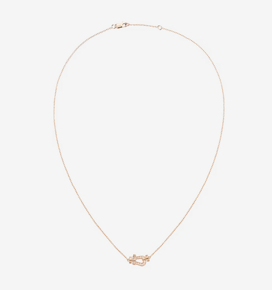 [Eterna Jewels]FORCE 10 DIAMOND PINK GOLD NECKLACE MINI MODEL