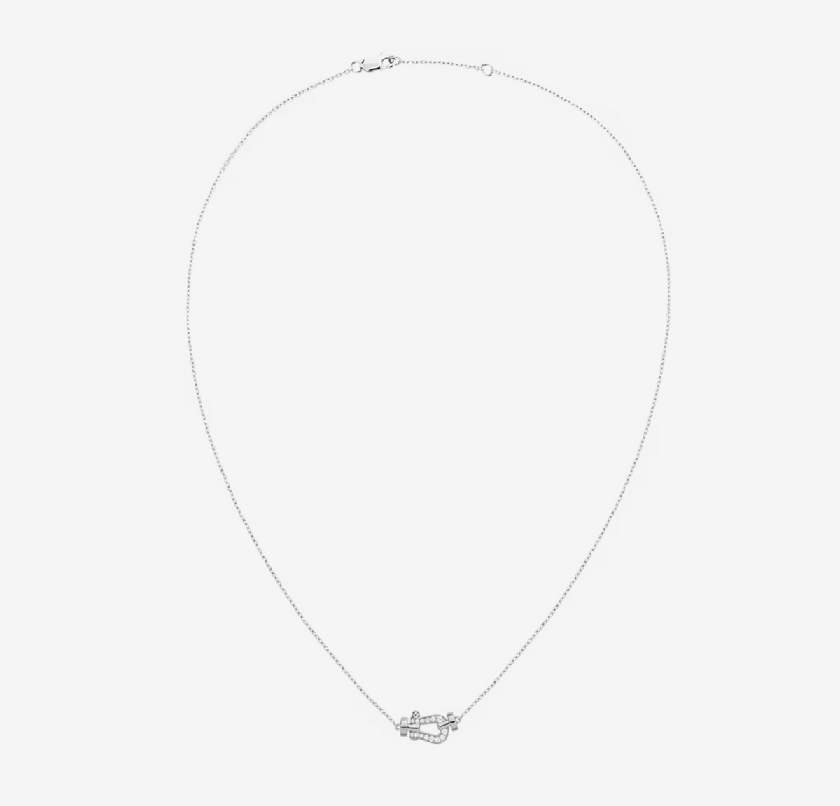[Eterna Jewels]FORCE 10 DIAMOND SILVER NECKLACE MINI MODEL