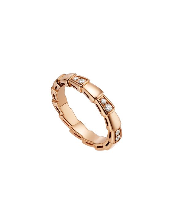 [Eterna Jewels]SERPENTI RING PINK GOLD  3MM