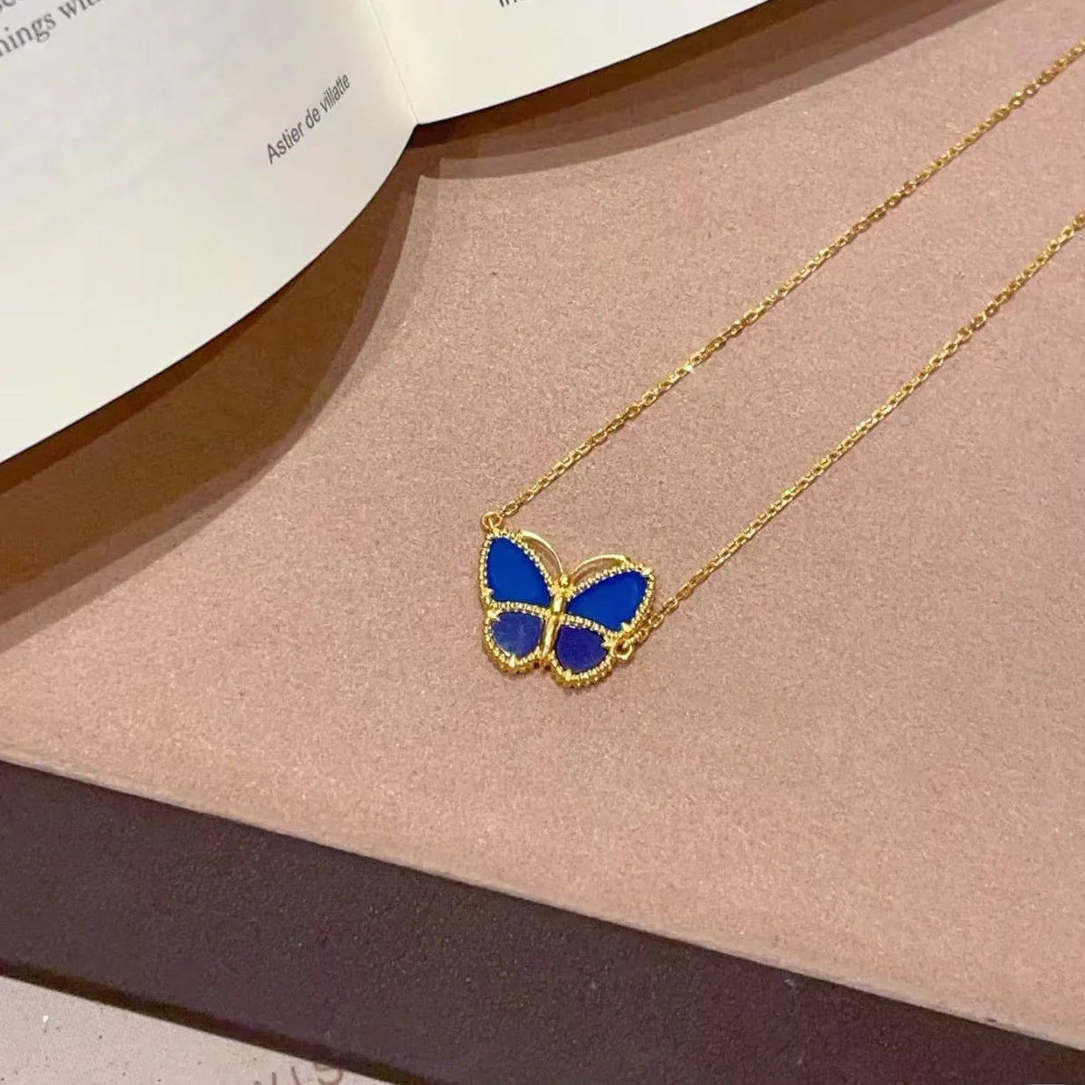 [Eterna Jewels] 2026 NEW LUCKY BUTTERFLY 1 MOTIFS NECKLACE