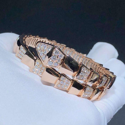 [Eterna Jewels]SERPENTI BRACELET PINK GOLD DIAMOND
