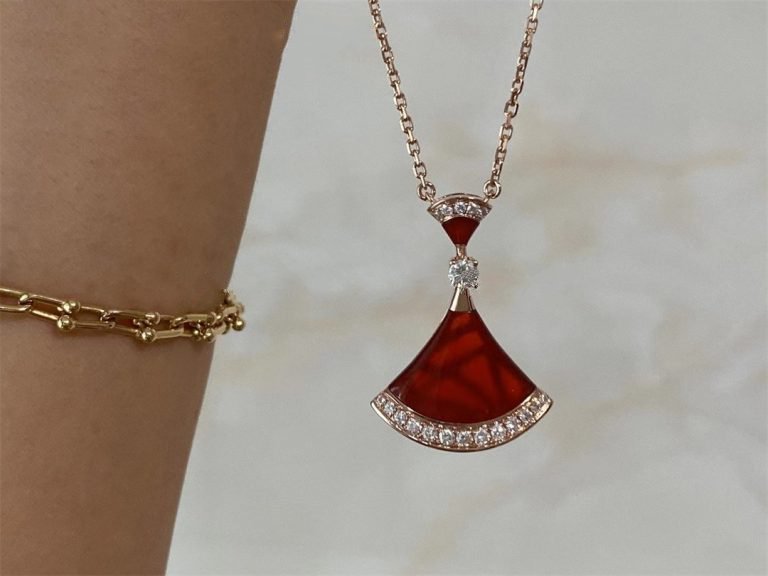 [Eterna Jewels]DREAM NECKLACE CARNELIAN DIAMOND