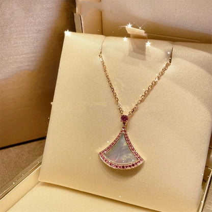 [Eterna Jewels]DREAM NECKLACE MOP DIAMOND PINK