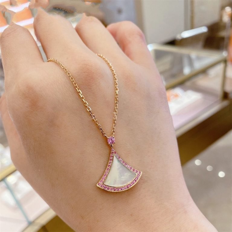 [Eterna Jewels]DREAM NECKLACE MOP DIAMOND PINK