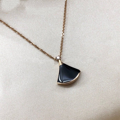 [Eterna Jewels]DREAM NECKLACE ONYX 1 DIAMOND