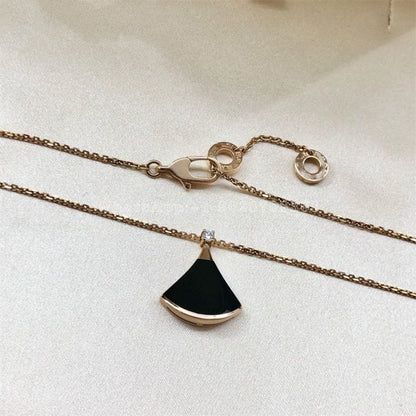 [Eterna Jewels]DREAM NECKLACE ONYX 1 DIAMOND