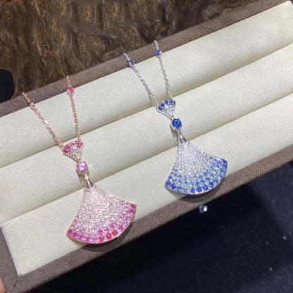 [Eterna Jewels]DREAM NECKLACE AGATE SILVER DIAMOND