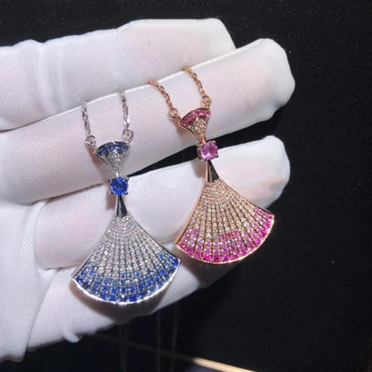 [Eterna Jewels]DREAM NECKLACE AGATE SILVER DIAMOND