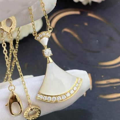 [Eterna Jewels]DREAM NECKLACE MOP GOLD DIAMOND