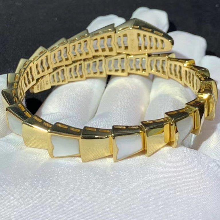 [Eterna Jewels]SERPENTI BRACELET MOP GOLD