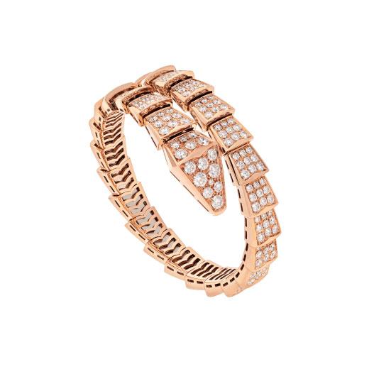 [Eterna Jewels]SERPENTI BRACELET 8MM PINK GOLD DIAMOND