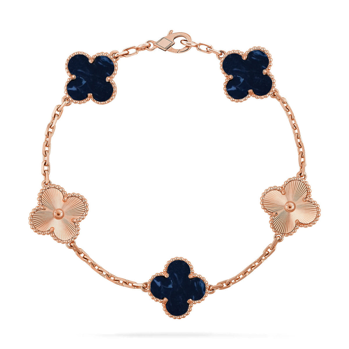 [Eterna Jewels]CLOVER 5 MOTIF PIETERSITE BRACELET COLLECTION