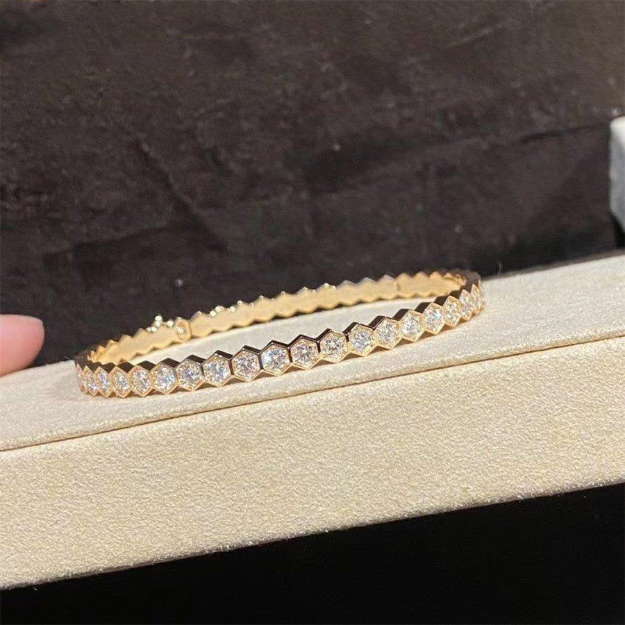 [Eterna Jewels]BEE LOVE GOLD BRACELET FULL DIAMOND