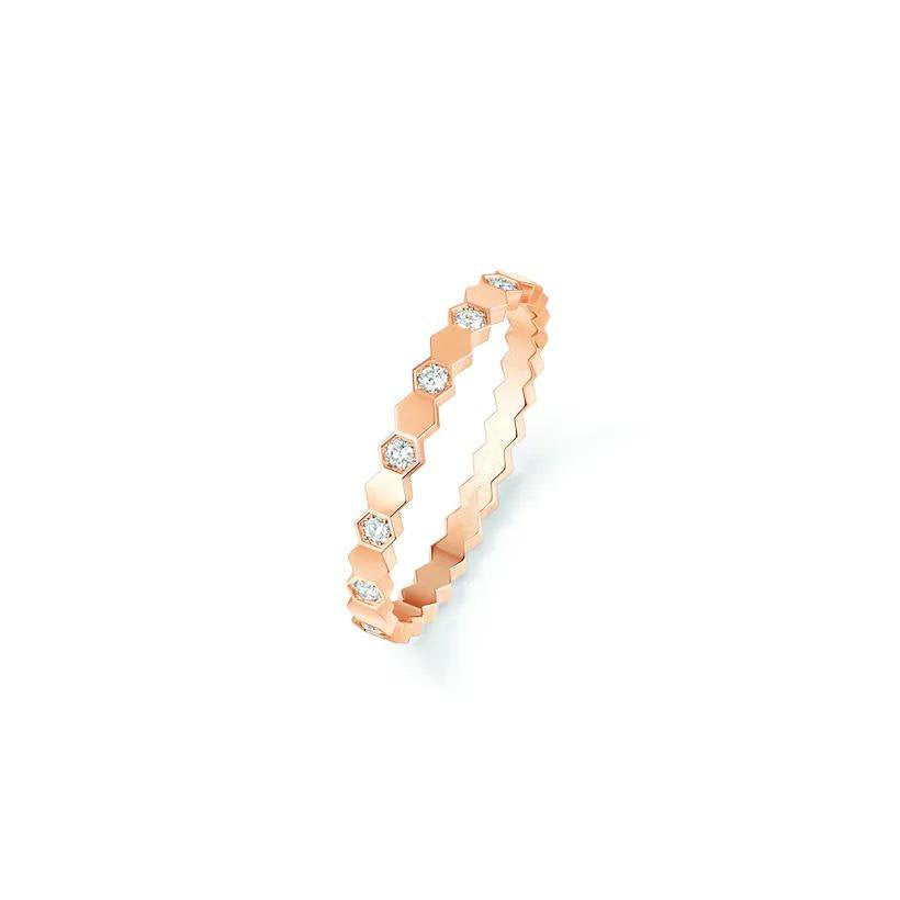 [Eterna Jewels]BEE LOVE RING PINK GOLD DIAMOND