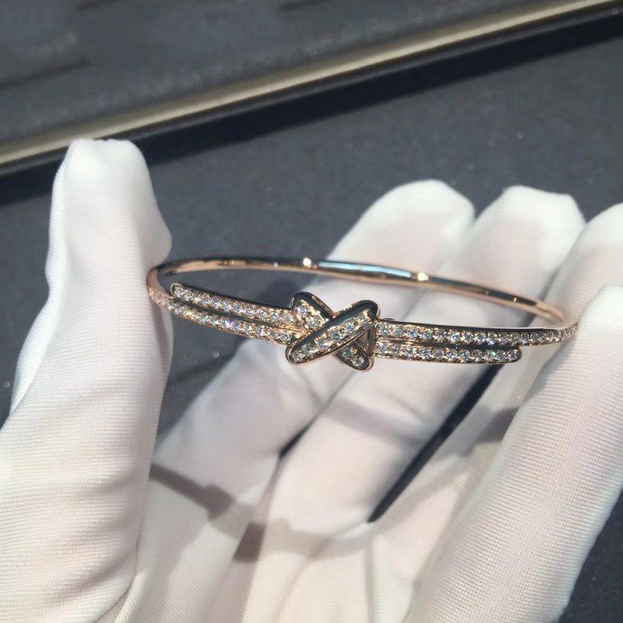 [Eterna Jewels]JEUX DE BRACELET DIAMONDS PINK GOLD