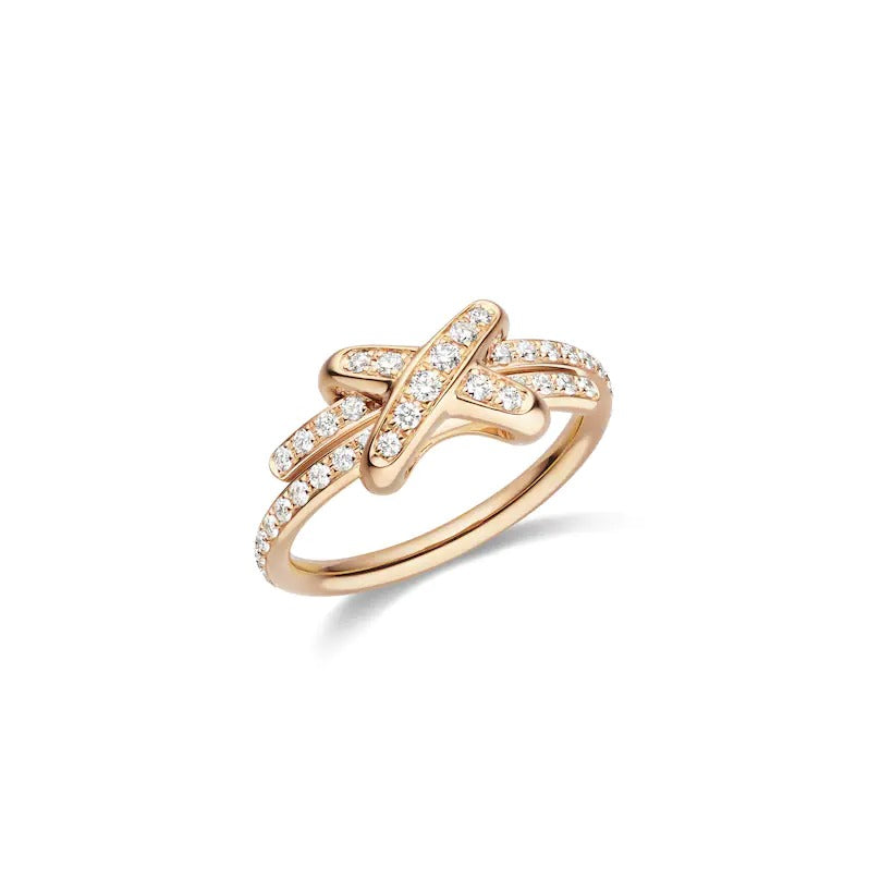 [Eterna Jewels]JEUX DE RING PINK GOLD DIAMOND