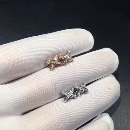 [Eterna Jewels]JEUX DE DIAMOND EARRINGS