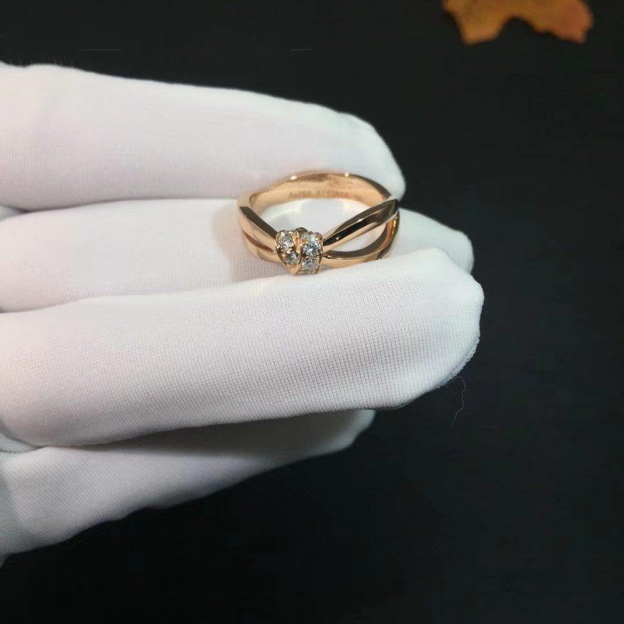 [Eterna Jewels]LIENS RING PINK GOLD DIAMOND