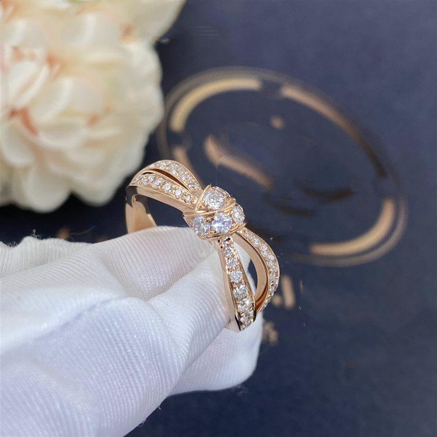 [Eterna Jewels]LIENS PINK GOLD DIAMOND RING