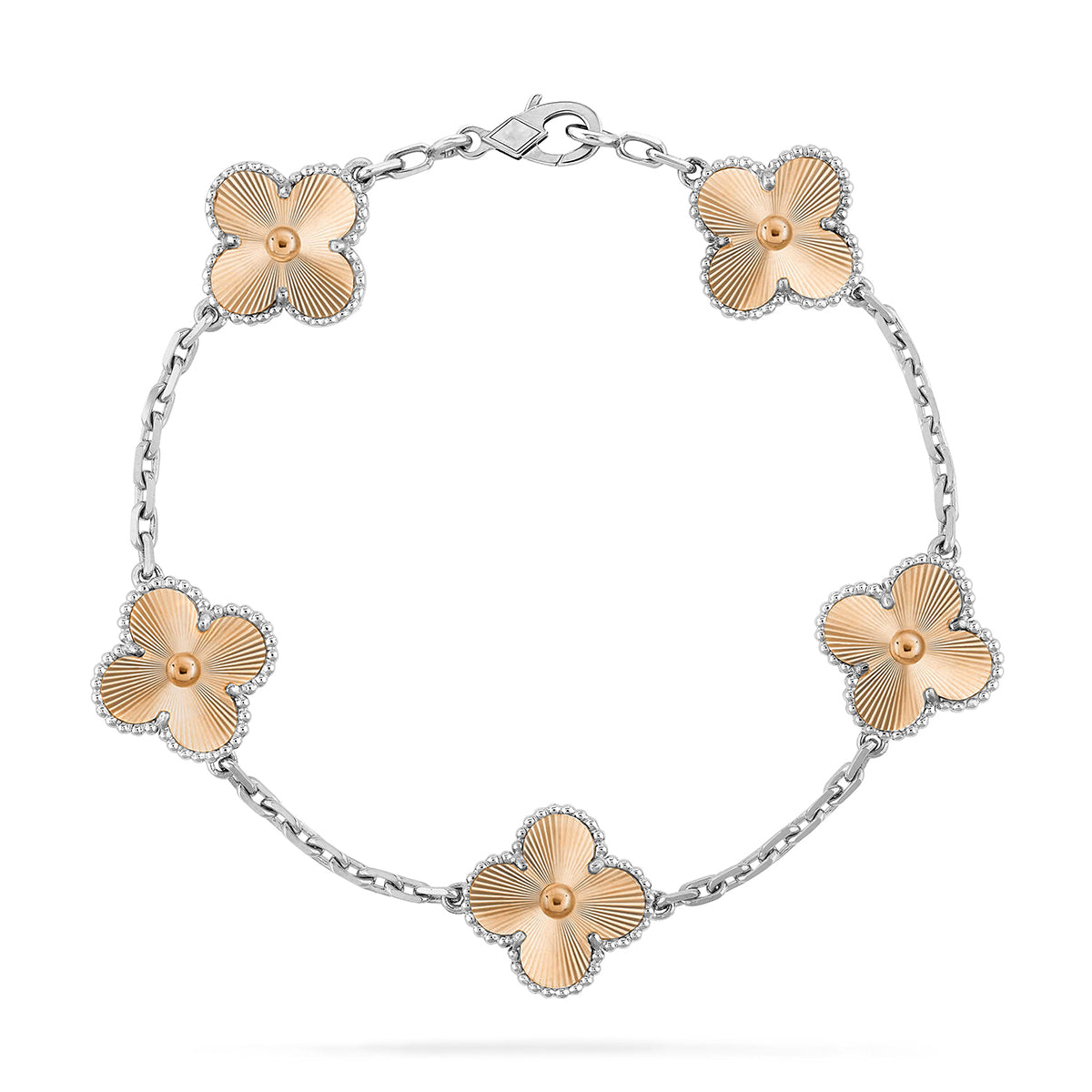 [Eterna Jewels] CLOVER 5 MOTIF LASER BRACELET COLLECTION