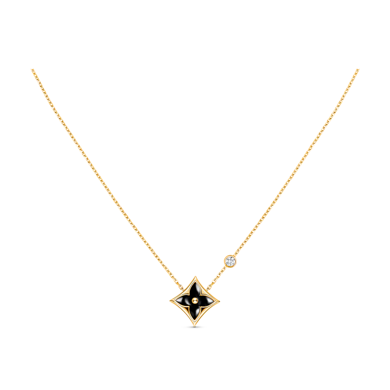[Eterna Jewels]STAR BLACK MOP NECKLACE