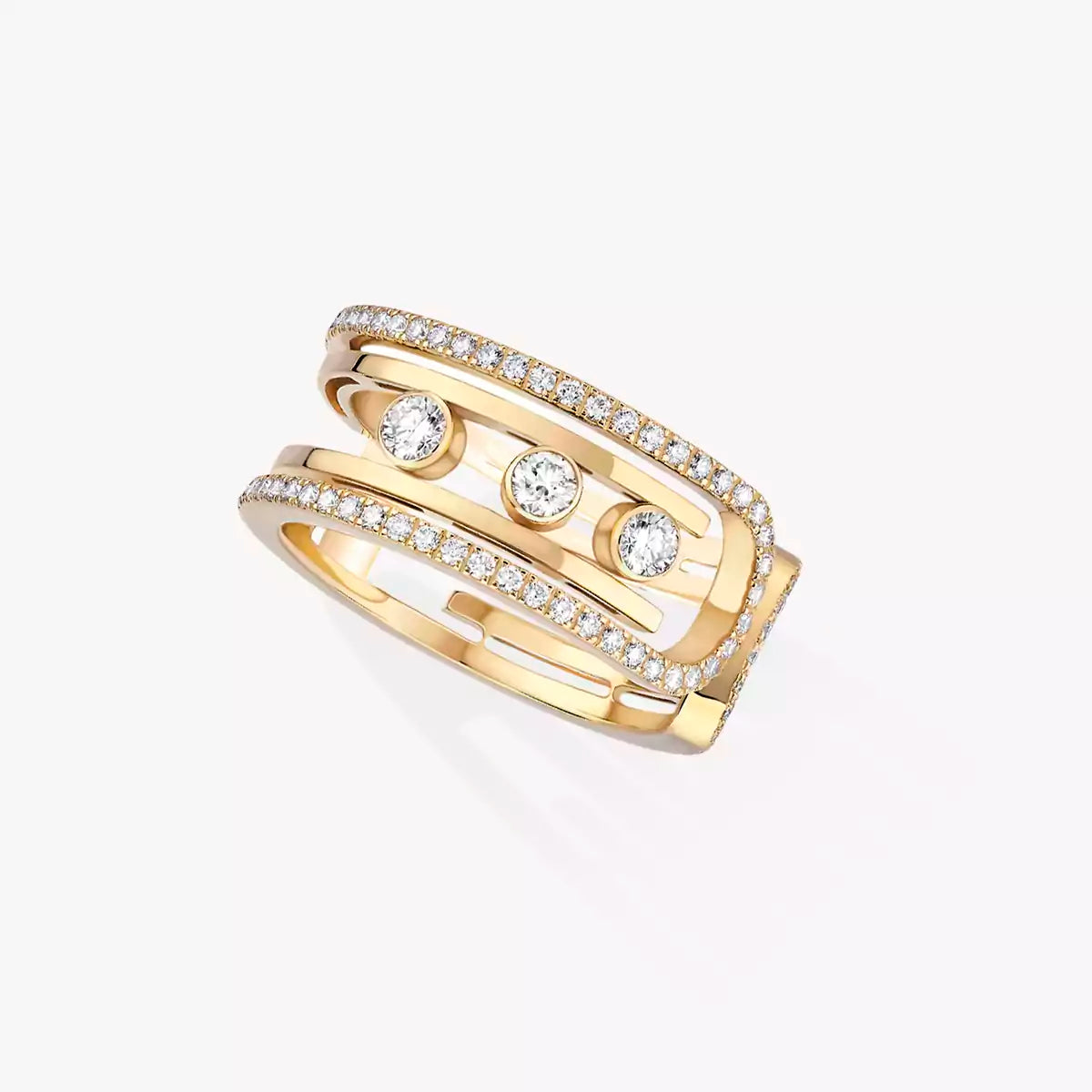[Eterna Jewels]Move 10th Diamond Ring in Gold
