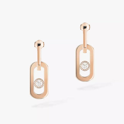 [Eterna Jewels] So Move XL Diamond Hoop Earring