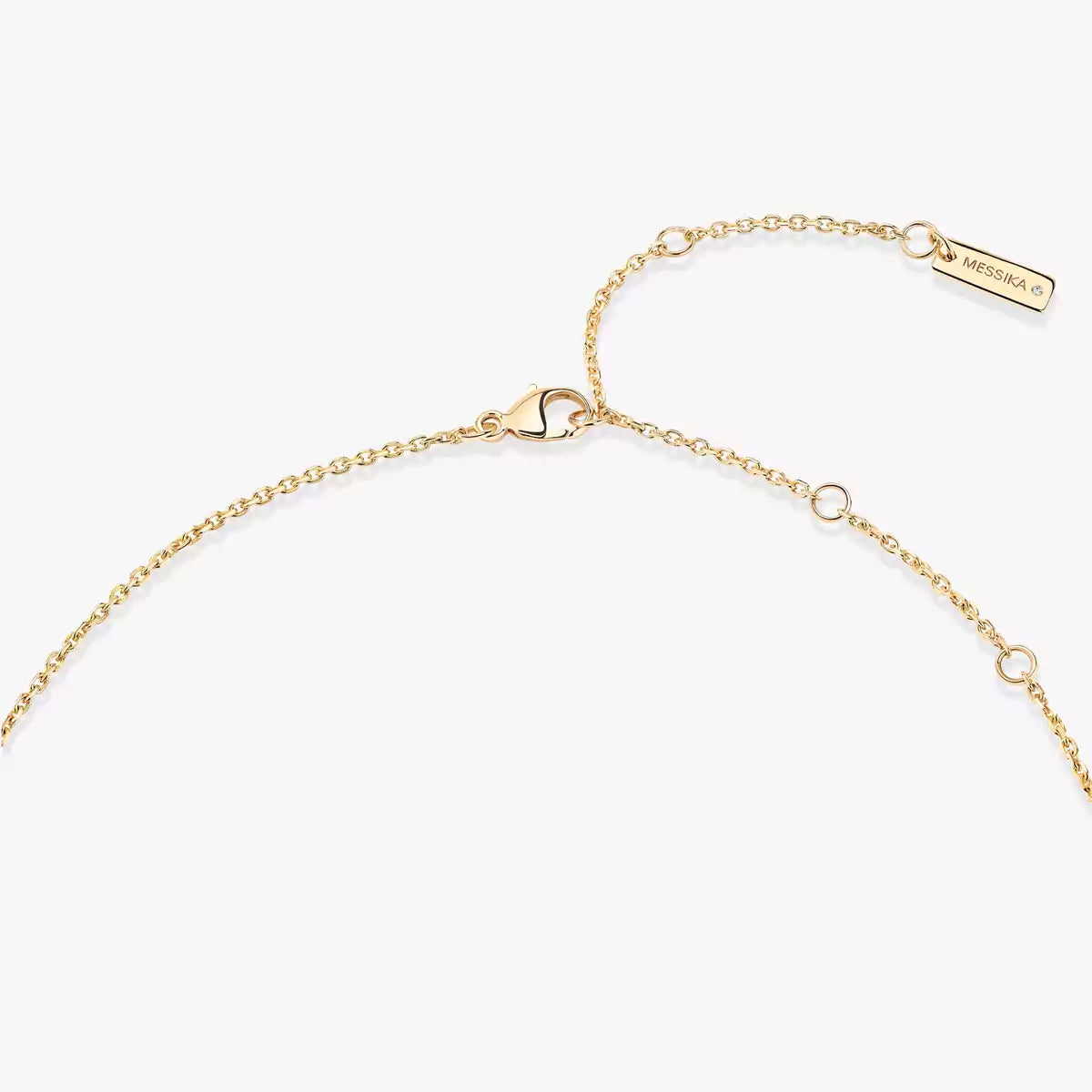 [Eterna Jewels]Lucky Eye Diamond Necklace in Rose Gold and Turquoise
