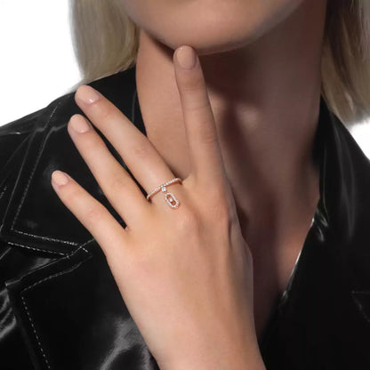 [Eterna Jewels]Move Uno Diamond Ring