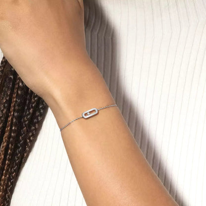[Eterna Jewels]Move Uno Diamond Bracelet