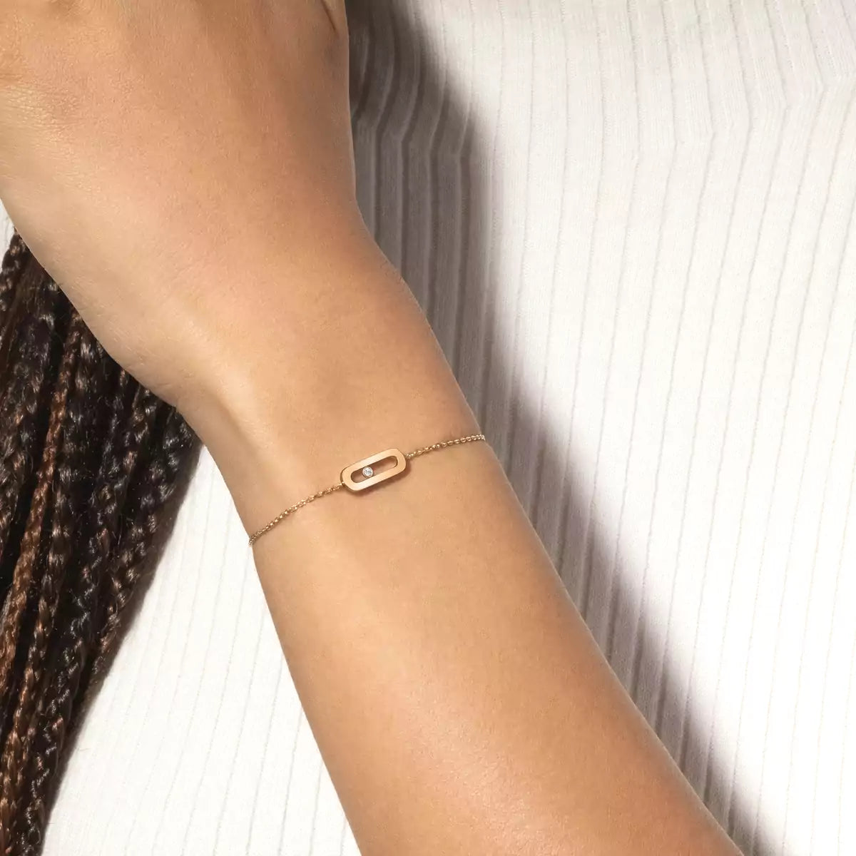 [Eterna Jewels]Move Uno Diamond Bracelet