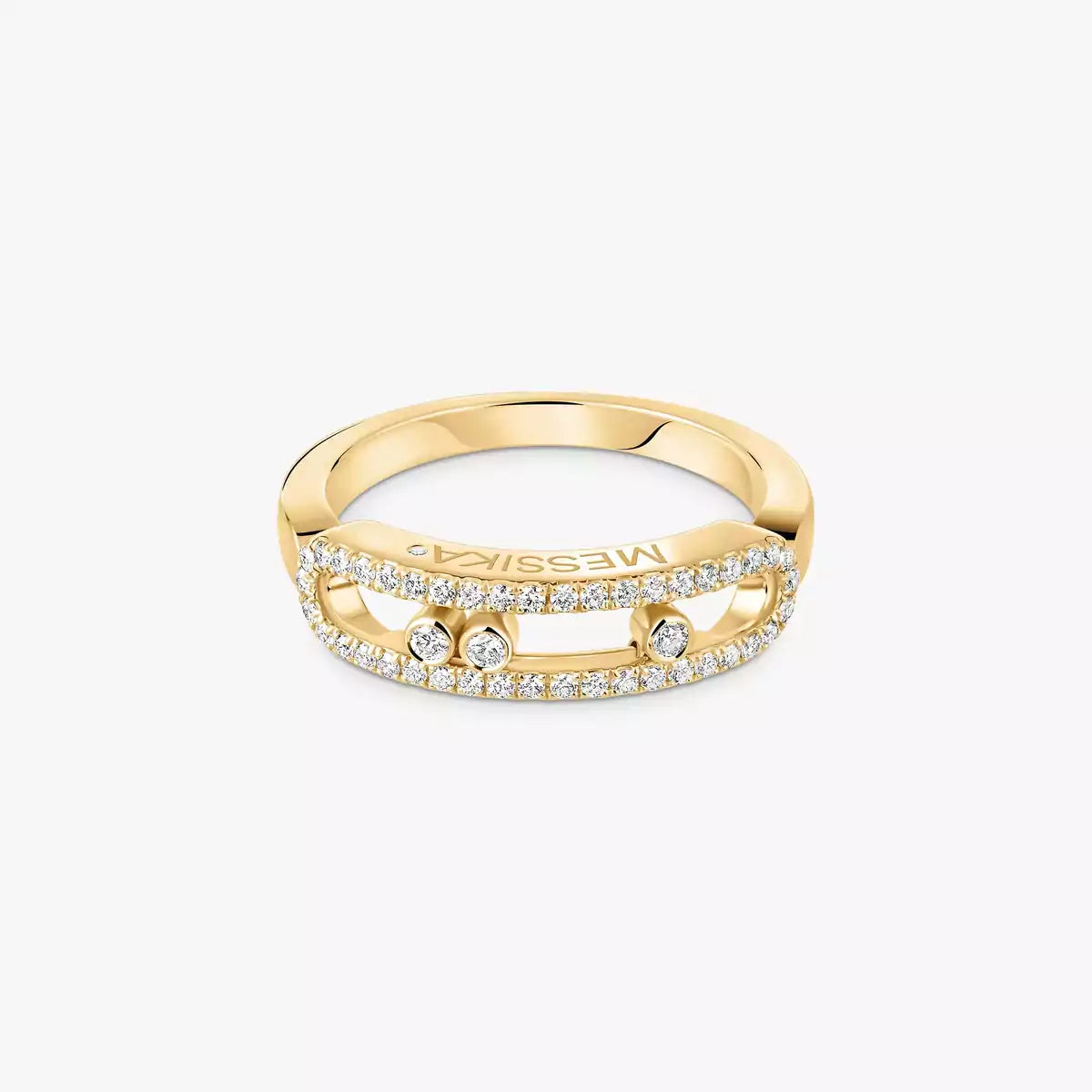 [Eterna Jewels] Baby Move Gold Diamond Pave_ Ring