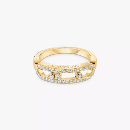 [Eterna Jewels] Baby Move Gold Diamond Pave_ Ring