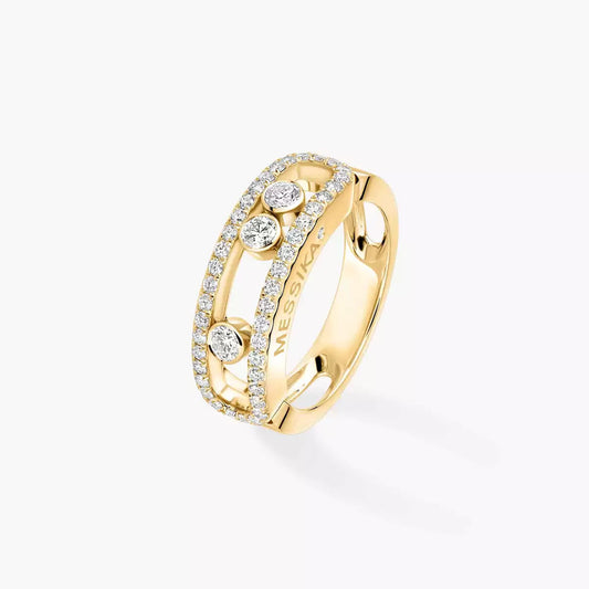 [Eterna Jewels] Move Gold Diamond Pave_ Ring