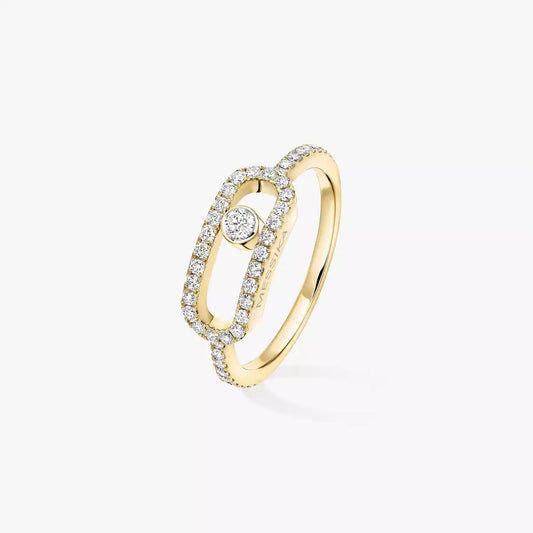 [Eterna Jewels]Move Uno Diamond Ring in Gold