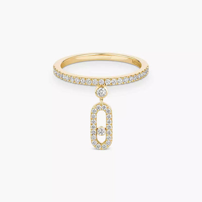 [Eterna Jewels]Move Uno Diamond Ring