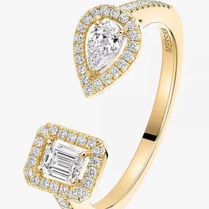 [Eterna Jewels]My Twin Toi Gold Diamond Ring